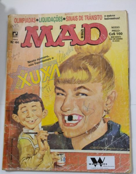 Revista Mad antiga Usada Nº 044