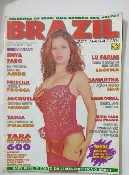 Revista Brazil Sexy Magazine - Usada Nº 03