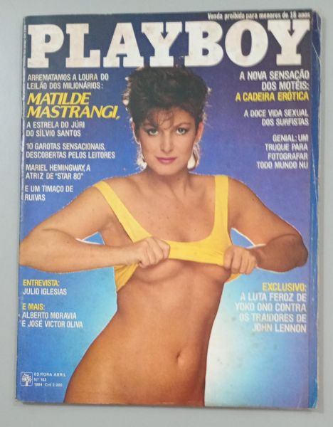 Revista Playboy Usada - Nº 414 ano 1984