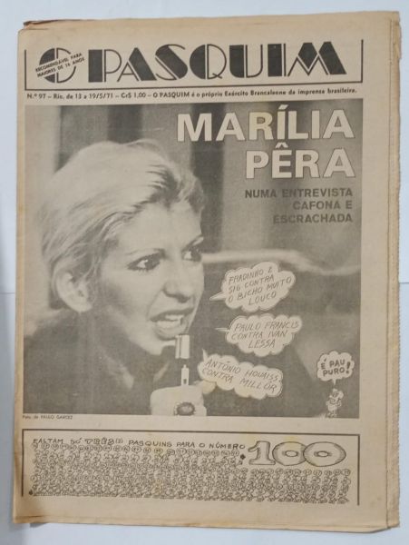 Jornal O Pasquim   Nº 097