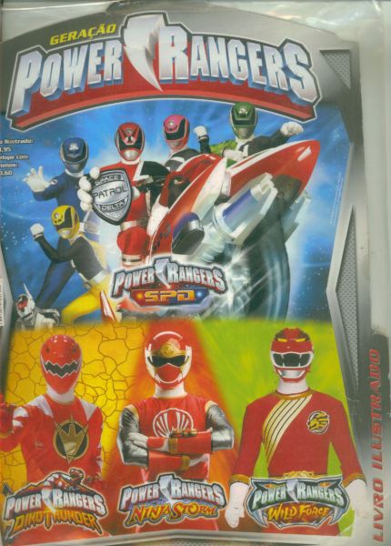 Album de Figurinhas / Power Rangers *n052110