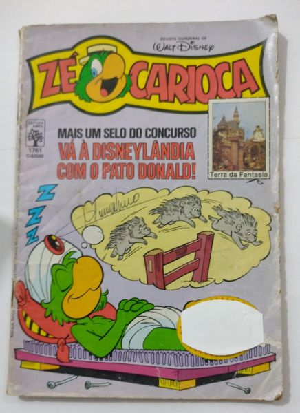 Revista / Gibi Usado Zé Carioca numero : 1761