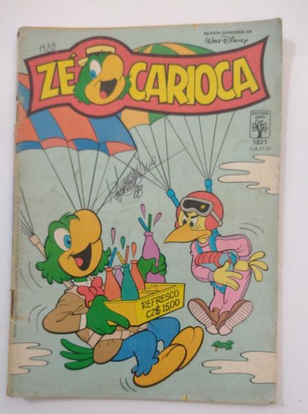 Revista / Gibi Usado Zé Carioca numero : 1804