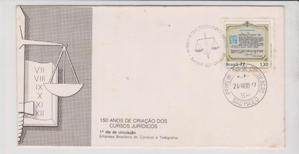 FDC  : envelope de primeiro dia