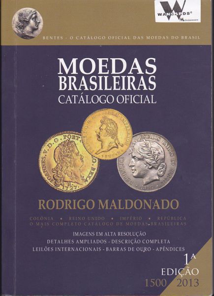 Catálogo/ moedas do Brasil  n622250