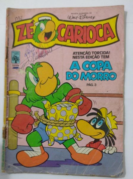 Revista / Gibi Usado Zé Carioca numero : 1599