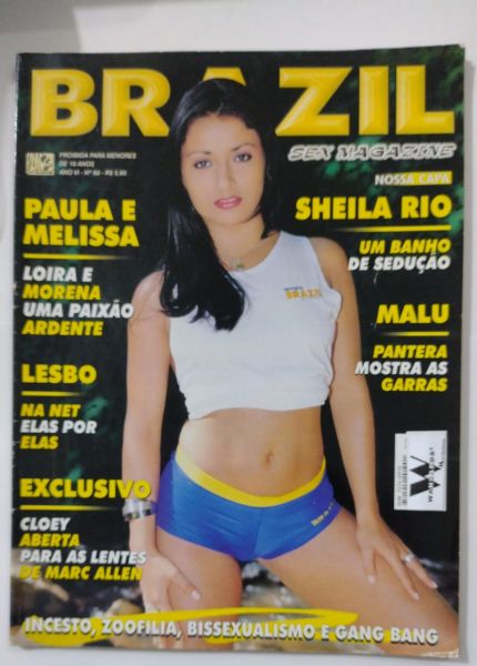 Revista Brazil Sexy Magazine - Usada Nº 60