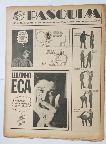 Jornal O Pasquim   Nº 063
