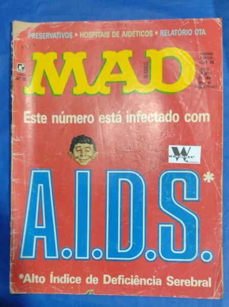 Revista Mad antiga Usada Nº 029