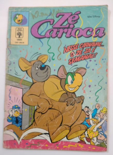 Revista / Gibi Usado Zé Carioca numero : 11931