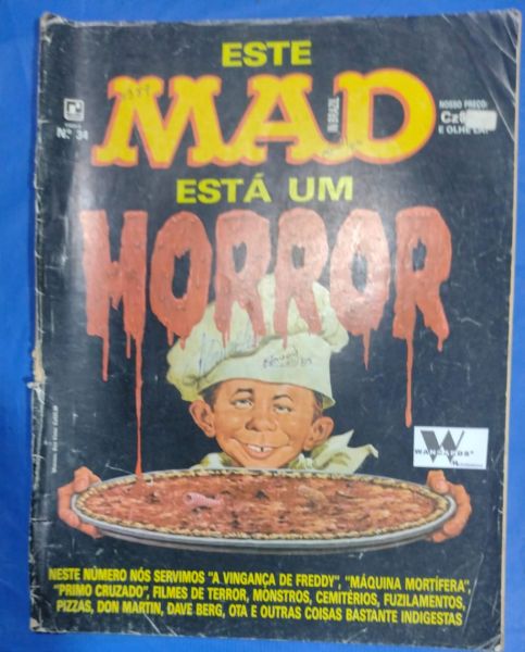 Revista Mad antiga Usada Nº 034