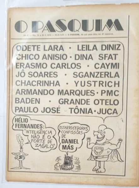 Jornal O Pasquim   Nº 047