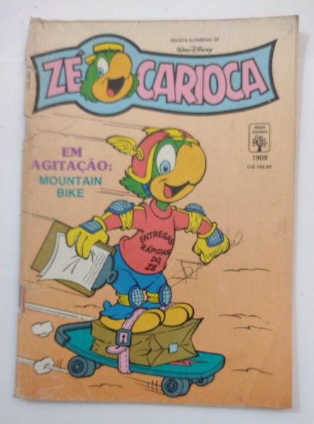 Revista / Gibi Usado Zé Carioca numero : 1909