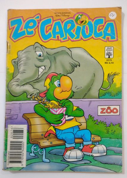 Revista / Gibi Usado Zé Carioca numero : 2076