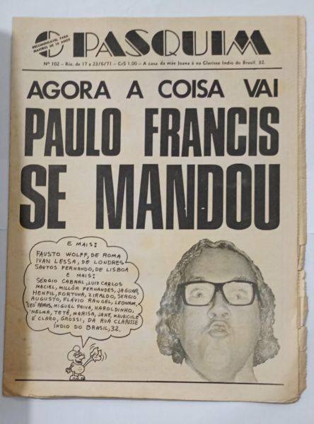 Jornal O Pasquim   Nº 102