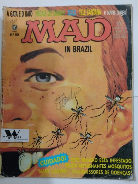 Revista Mad antiga Usada Nº 020