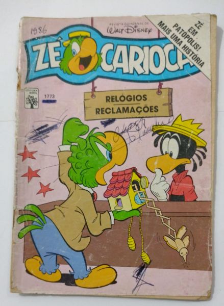 Revista / Gibi Usado Zé Carioca numero : 1773