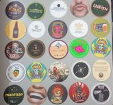 Lote com 25 Bolachas de Chopp - Usadas