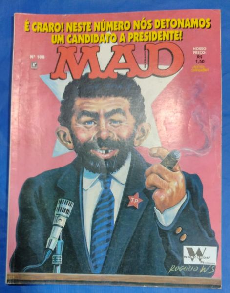 Revista Mad antiga Usada Nº 108