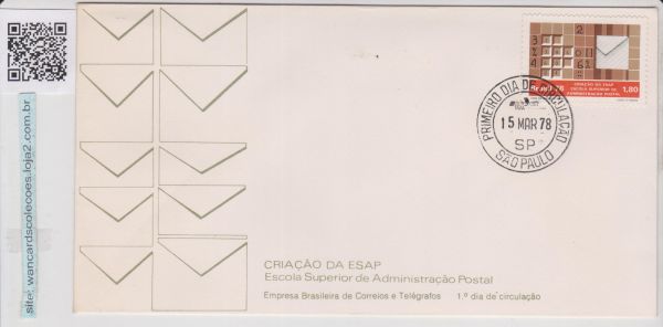 FDC  : envelope de primeiro dia