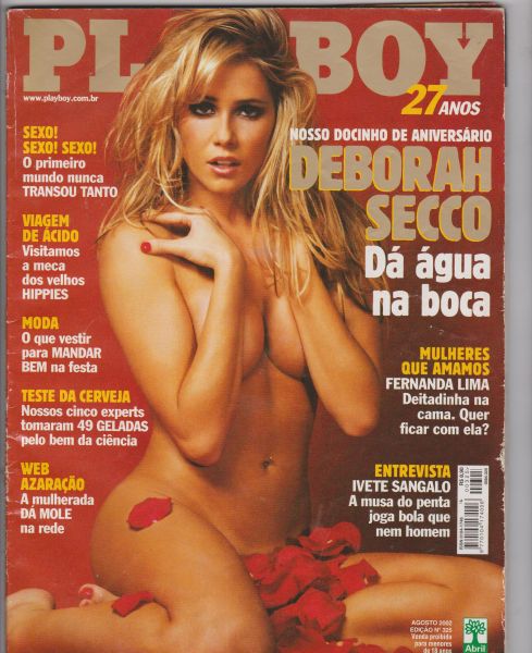 Debora Secco na Revista Playboy N° 320325 - usada