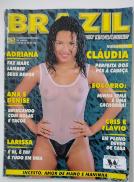 Revista Brazil Sexy Magazine - Usada - Nº64