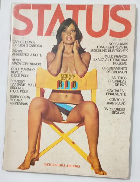 Revista Status  - Usada  Nº 018 /1976