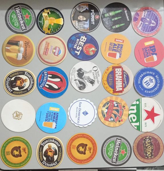Loye com 25 Bolachas de Chopp - Usadas