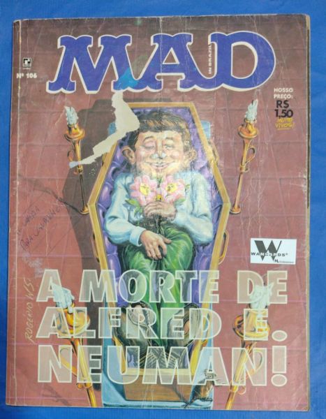 Revista Mad antiga Usada Nº 106