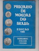 Catálogo de Bolso Moedas do Brasil - 1986