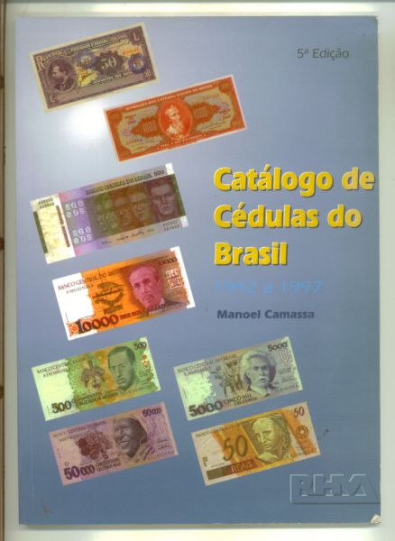Catálogo Cédulas do Brasil: 1942/1997  n650136