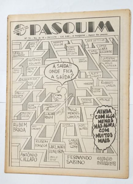 Jornal O Pasquim   Nº 074