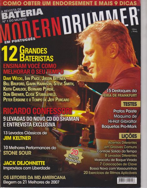 Revista ModernDrummer 9058 - usada